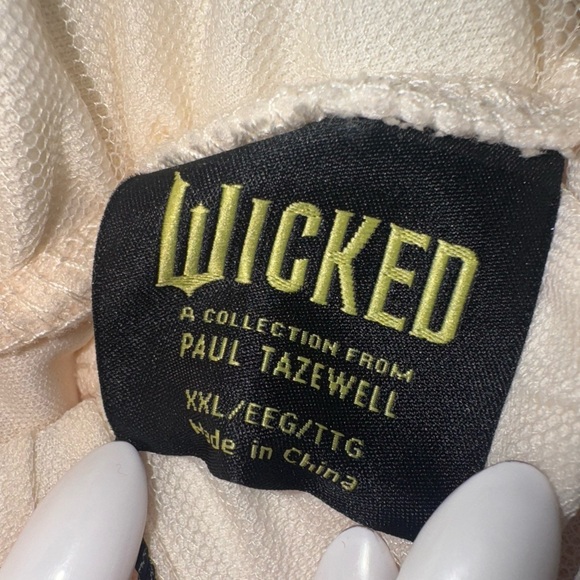 NWT Wicked Ombre Chic Ruffle Layered Cream Skirt - Picture 6 of 6